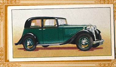 'Armstrong-Siddeley 17 Saloon', c1936. Artist: Unknown.