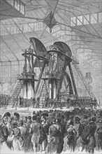 'President Grant and the Emperor of Brazil officially opened the Centennial Exhibition', c1876, (193 Artist: Theodore R Davis.