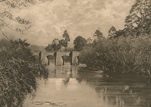 'Bridge at Limplet Stoke on the Lower Avon', 1902. Artist: Unknown.