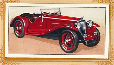 'A.C. Sports Two-Seater', c1936. Artist: Unknown.