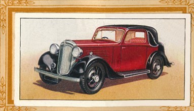 'B.S.A. 10 Fixed-Head Coupé', c1936. Artist: Unknown.