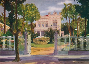 'Residence of Count Paulo de Frontin, Petropolis', 1914. Artist: Edgar L Pattison.