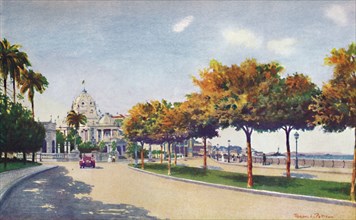 'The Beautiful Beira Mar Drive - approaching the Magnificent Monroe Palace', 1914. Artist: Unknown.