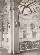 'National Library: a corner of the gallery overlooking the public reading hall', 1914. Artist: Unknown.