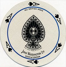 'Ace of Spades', c1929. Artist: Unknown.