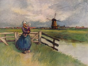 'View in Holland', 1907. Artist: Flame Engraving Co.