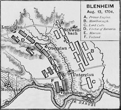 'The Battlefield of Blenheim', c1895, (1903). Artist: Unknown.