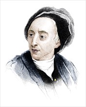 Alexander Pope, English poet of the early eighteenth century, (c1850). Artist: Unknown.