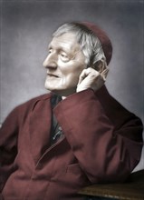 John Henry Newman, British cardinal, late 19th century. Artist: Unknown.