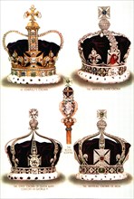 Symbols of Imperial Majesty, c1935. Creator: George John Younghusband.