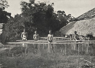 'Singhalesische Zimmtarbeiter bei der Arbeit', 1926. Artist: Unknown.