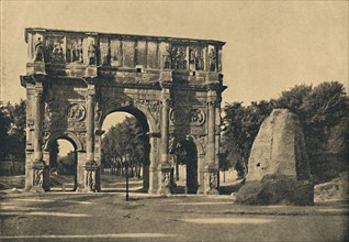 ''Roma - Arch of Constantine (AD 315)', 1910. Artist: Unknown.