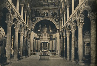 'Roma - Basilica of St. Agnes outside the walls on the Street Nomentana', 1910. Artist: Unknown.