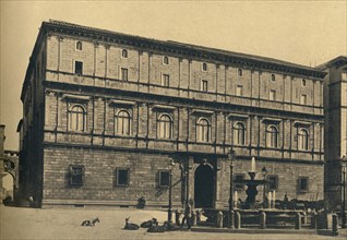 'Roma - Piazza Scossacavalli. - Palace of Prince Torlonia, by Bramante', 1910. Artist: Unknown.