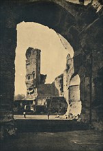 'Roma - Remains of the Baths of Caracalla on the Appian Way', 1910. Artist: Unknown.