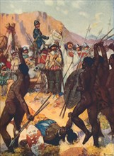 'Barreto Fights the Kafirs', 1909. Artist: GS Smithard.