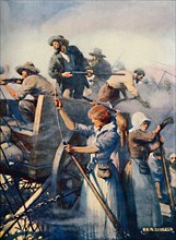 'The Women Loaded the Empty Guns', 1909.