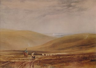 'The Downs near Beachy Head', 1844, (1935). Artist: Anthony Vandyke Copley Fielding.