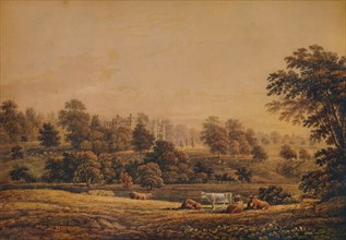 'View of Aldenham Abbey: Hertfordshire', 18th-19th century, (1935). Artist: John Glover.