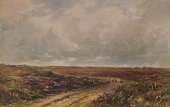 'Stormy Day on a Surrey Common', 19th-20th century, (1935). Artist: John Jessop Hardwick.