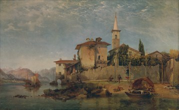 'Italian Lake Scene', 1853, (1935). Artist: George Edwards Hering.
