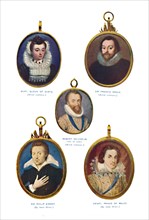 'Miniatures of the Elizabethan Period (Victoria and Albert Museum.)', c1580-1610, (1903). Artist: Unknown.