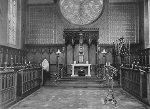 'The Chancel, Catholic Apostolic Church, Albury Park', 1904. Artist: Unknown.