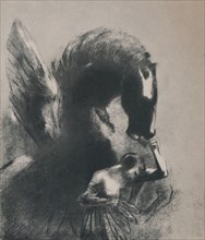 'Pegasus Captive', 1889, (1946).  Artist: Odilon Redon.
