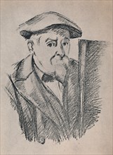 'Portrait of the Artist', c.1900, (1946).  Artist: Paul Cezanne.