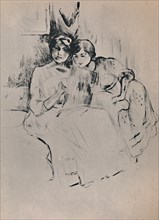 'The Drawing Lesson', c.1888-1890, (1946).  Artist: Berthe Morisot.