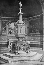 'The Font in the Church of San Giovanni, Siena', 1903. Artist: Unknown.