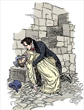 Scene from Jane Austen's Persuasion, 1897. Artist: Hugh Thomson.