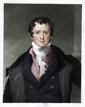 Humphry Davy, English chemist, (1833). Artist: E Scriven.