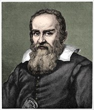Galileo Galilei (1564-1642), 1882. Artist: Unknown.