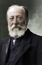 Camille Saint-Saens (1835-1921), French composer, organist, conductor, and pianist of the Romanti Artist: Nadar.