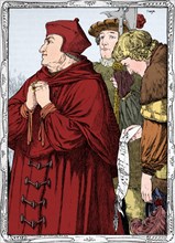 The Arrest of Cardinal Wolsey, 1902. Artist: Patten Wilson.