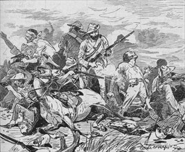 They Fought on Grimly, 1895, (1902). Artist: George Soper.