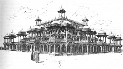 'The Mausoleum of Akbar, Agra', 1892, (1902). Artist: Joseph Holland Tringham.