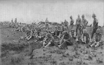 'Feet Inspection at Estcourt', 1902. Artist: Unknown.