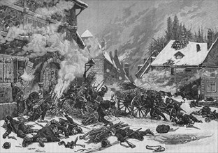'An Incident In The Battle of Villersexel', 1902. Artist: Unknown.