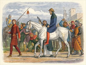'Thomas, Earl of Lancaster, led to execution', 1322 (1864). Artist: James William Edmund Doyle.