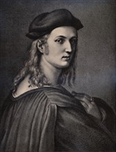 Raphael Sanzio, Italian Renaissance artist, 18th or 19th century (1894). Artist: Raphael Morghen.