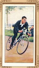 'Road Time Trial Position', 1939. Artist: Unknown.