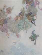 'Round and Round They Went, Such Whirling and Twirling', c1930. Artist: W Heath Robinson.