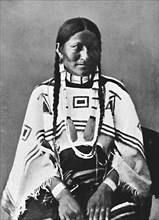 A Sioux woman, 1912. Artist: Robert Wilson Shufeldt.