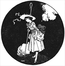 'The Shepherdess and the Chmney-Sweeper', c1930. Artist: W Heath Robinson.