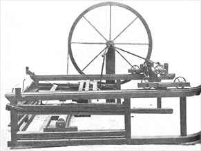 'The Ingenious Spinning Jenny Invented by James Hargreaves',  c1925. Artist: Unknown.