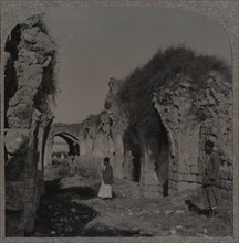 'Ruins of Crusaders Church, Ramleh', c1900. Artist: Unknown.