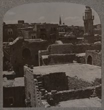 'Bird's-eye view of Lydda', c1900. Artist: Unknown.
