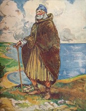 'A Man of the Time of Stephen', 1907. Artist: Dion Clayton Calthrop.